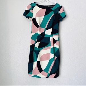 Steps Everyday Chic Geometric Sheath 